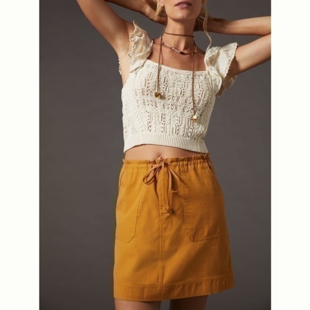 Anthropolgie Tiny Mavericks Causal Mini Skirt